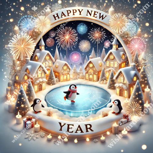 Penguin Skating Party