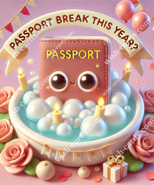 Passport Bubble Bath