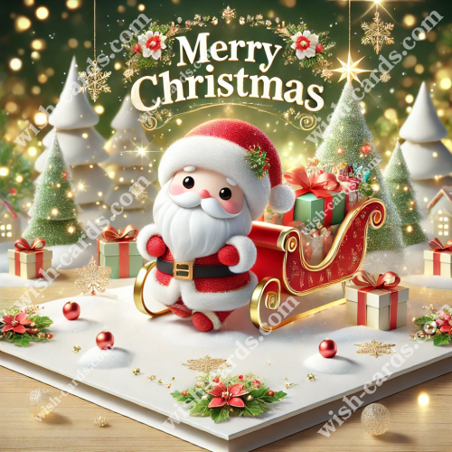 Adorable Santa Claus