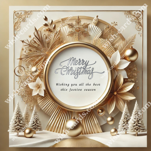 Gold & White Christmas