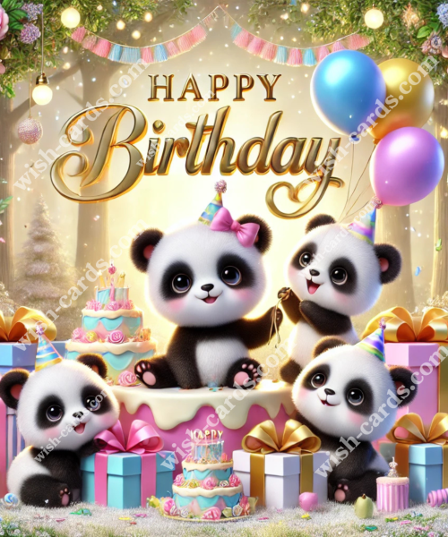 Baby Panda Celebration