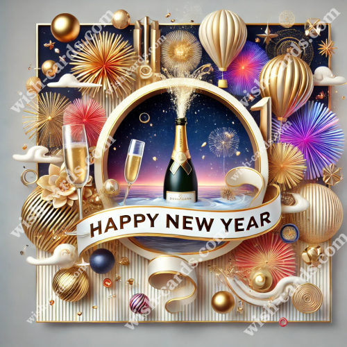 Champagne Toast to a New Year