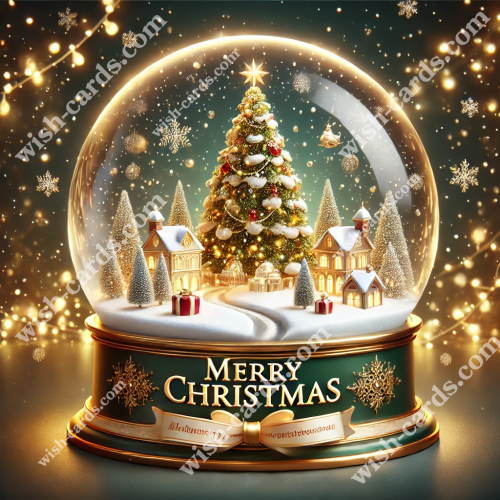 Festive Snow Globe
