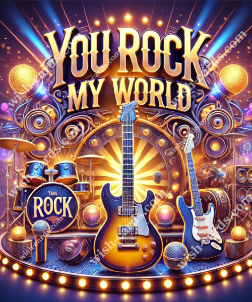 You Rock My World